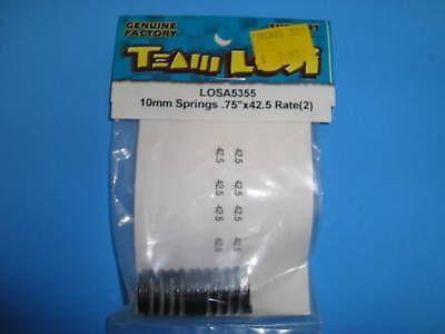 TEAM LOSI 10MM SPRINGS .75"X42.5 RATE (2 PCS) #A-5355