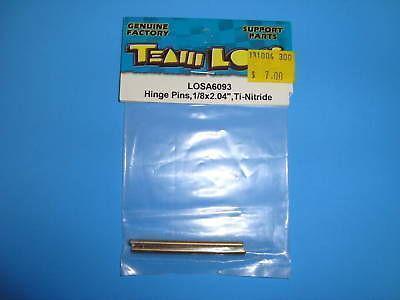 TEAM LOSI HINGE PINS, 1/8X2.04" FOR TI-NITRIDE #A-6093