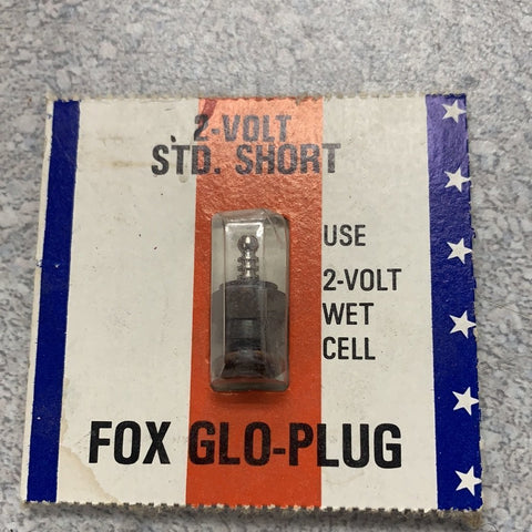Vintage FOX GLO-PLUG STD SHORT for nitro engines