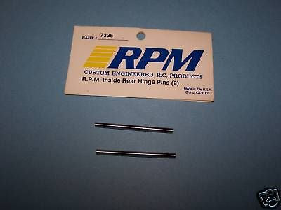RPM (LOSI) INSIDE REAR HINGE PINS (2 PCS) #7335