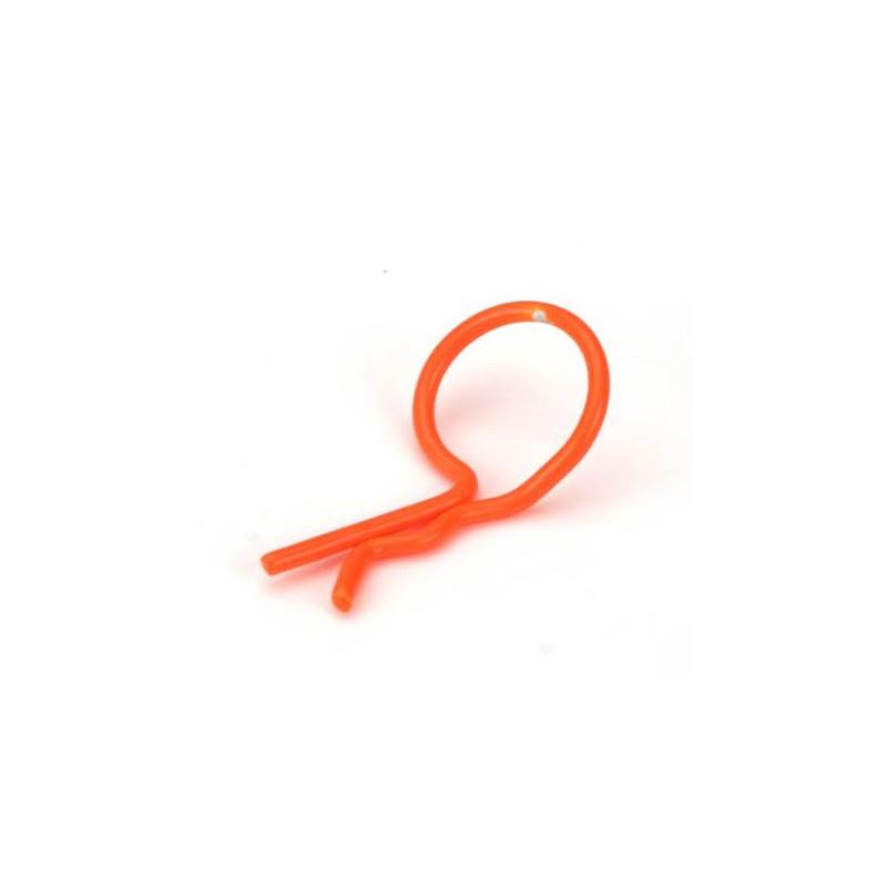 Bent Body Clip Orange(8)
