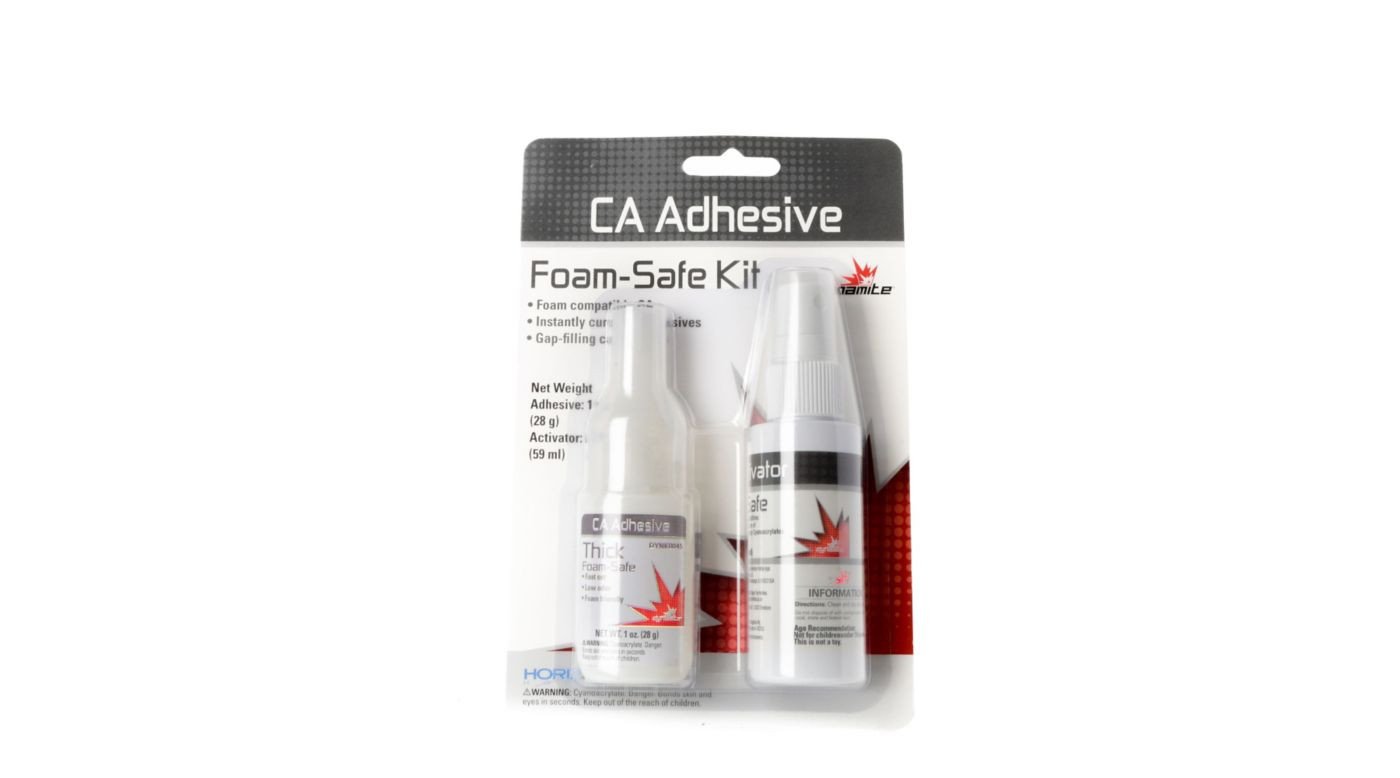 Foam Safe CA, 1 oz/Activator, 2 oz. Combo Pack (DYNK0045)