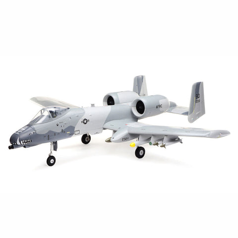 A-10 Thunderbolt II Twin 64mm EDF BNF Basic with AS3X and SAFE Select - EFL011500