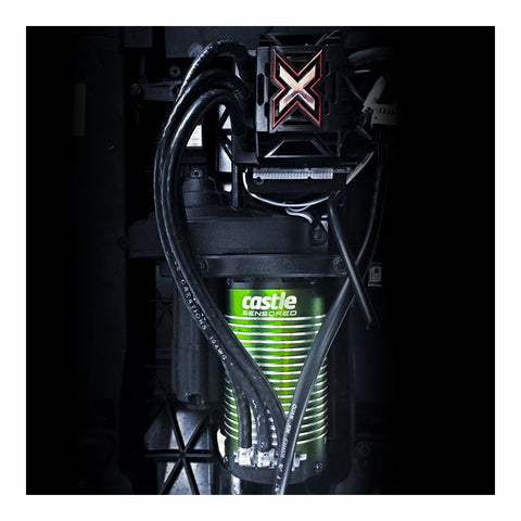 4-Pole Sensored Brushless Motor, 1512-2650Kv: 4mm Bullet Castle Creations - CSE060006100