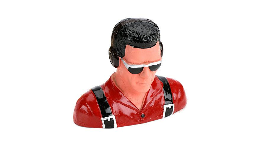 1/5 Pilot, Civilian w/Headphones & Sunglasses (Red)  by Hangar 9