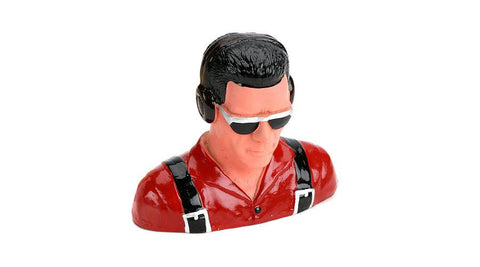 1/5 Pilot, Civilian w/Headphones & Sunglasses (Red)  by Hangar 9