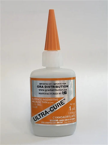 Bob Smith Industries Ultra-Cure Tire Glue Cyanoacrylate CA 1 oz - BSI-129