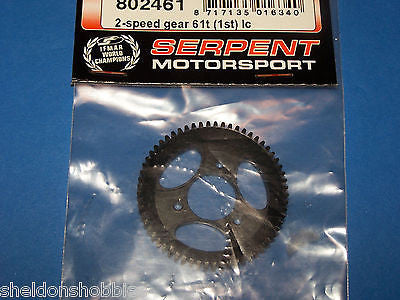 SERPENT 1/10 GAS CAR 2-SPEED GEAR 61T (1ST) LC #802461