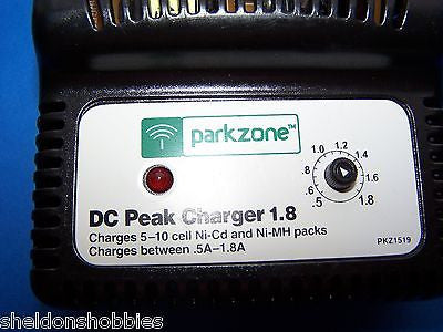 PARKZONE 5-10 CELL DC PEAK CHARGER (1.8 AMP) #PKZ1519