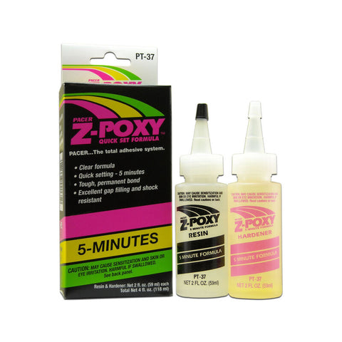 Z-Poxy 5 Minute Epoxy, 4 oz - PAAPT37