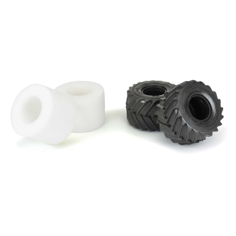 Demolisher 2.6"/3.5" Tires for Losi LMT F/R
