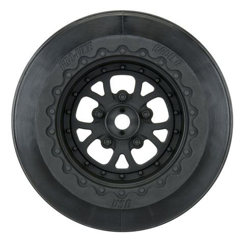 Pomona Drag Spec 2.2 3.0", Black: Slash 2WD Rear, 4x4 F/R