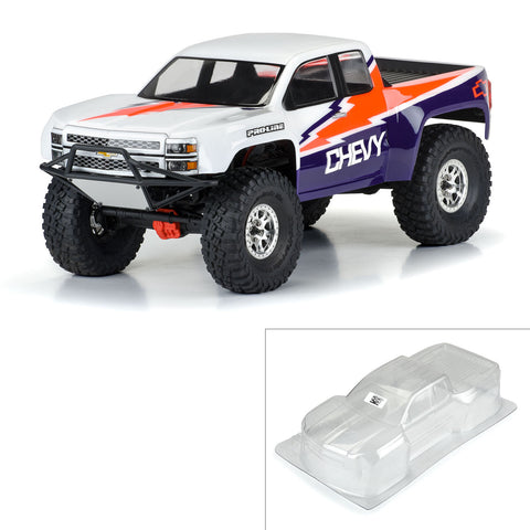 1/10 2015 Chevy Silverado Pre-Runner Clear Body 12.3" WB Crawlers - PRO360100