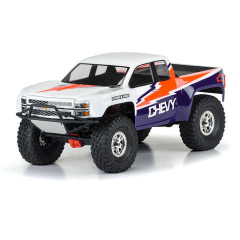 1/10 2015 Chevy Silverado Pre-Runner Clear Body 12.3" WB Crawlers - PRO360100