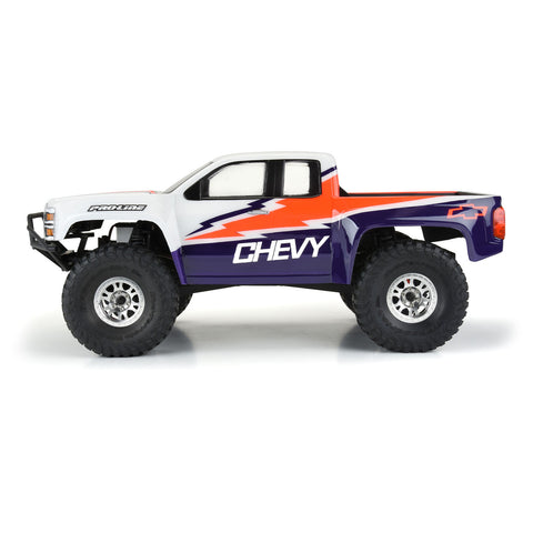 1/10 2015 Chevy Silverado Pre-Runner Clear Body 12.3" WB Crawlers - PRO360100