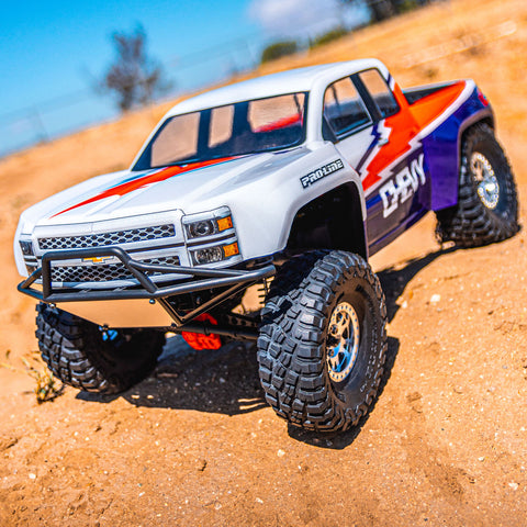 1/10 2015 Chevy Silverado Pre-Runner Clear Body 12.3" WB Crawlers - PRO360100