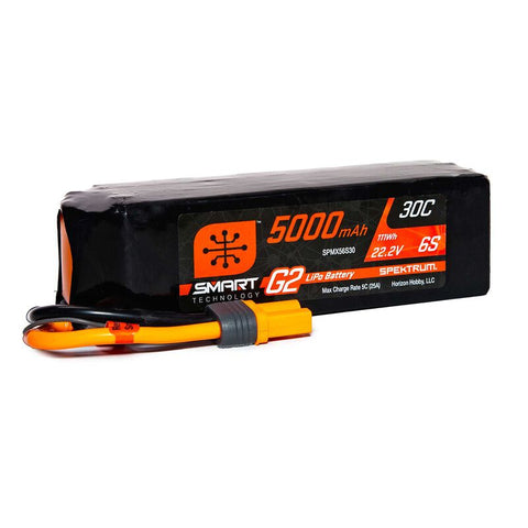 Smart Powerstage Air Bundle 5000mAh 6S G2 LiPo Battery S1400 Charger - SPMXPSA6