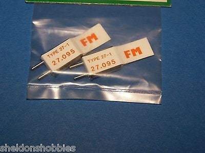 FUTABA RX 14 CRYSTAL SET (FM 72.095) TYPE 27-1 #FMC-323