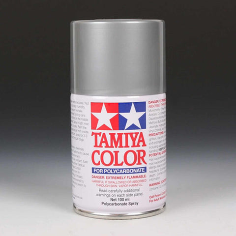 Tamiya Polycarbonate PS-12 Silver Spray 100 ml - TAM86012
