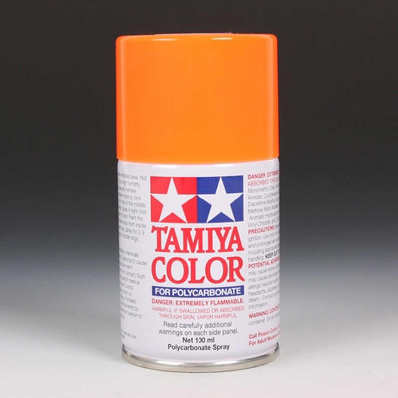 Polycarbonate PS-24 Fluorescent Orange Spray 100 ml - TAM86024
