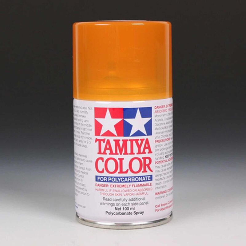Polycarbonate PS-43 Translucent Orange Spray 100 ml - TAM86043