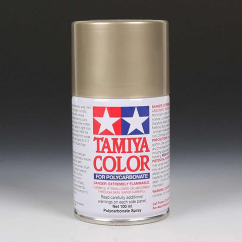 Tamiya Polycarbonate PS-52 Champagne Gold Anodized Aluminum Spray 100 ml - TAM86052