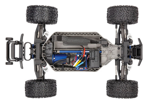 Traxxas Rustler 4X4 VXL Brushless RTR 1/10 4WD Stadium Truck (Solar Flare) - TRA67076-4-SLRF