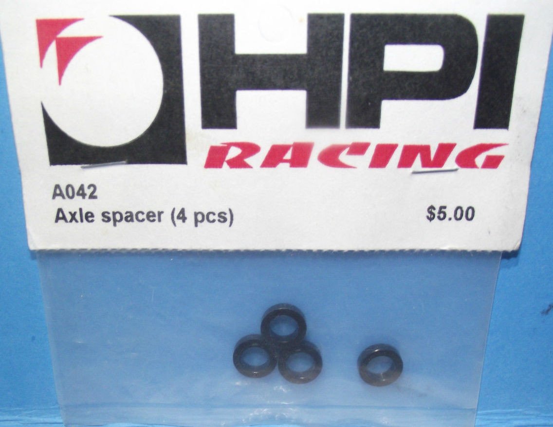 HPI RACING A042 ALUMINUM REAR AXLE SPACER