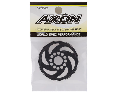 Axon TCS V2 64P Spur Gear (106T) - AXOGS-T6B-106