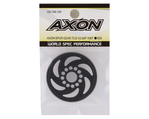 Axon TCS V2 64P Spur Gear (109T) - AXOGS-T6B-109