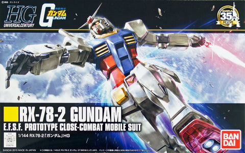 Bandai - #191 RX-78-2 Gundam (Revive) "Mobile Suit Gundam", Bandai HGUC - BAN2301235