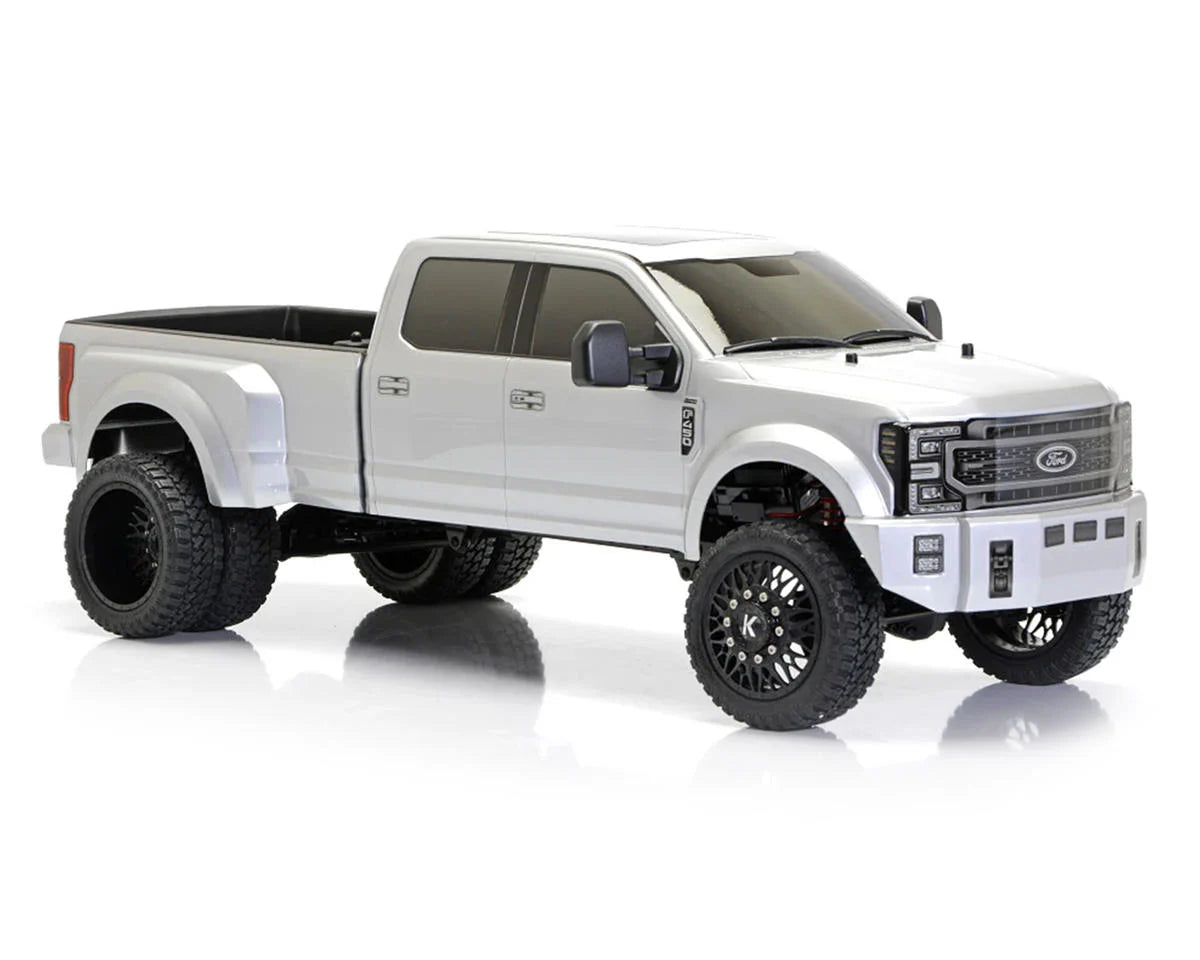 CEN Ford F450 SD KG1 Edition 1/10 RTR Custom Dually Truck (Silver Mercury) w/2.4GHz Radio - CEG8983