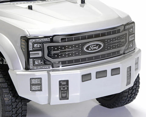 CEN Ford F450 SD KG1 Edition 1/10 RTR Custom Dually Truck (Silver Mercury) w/2.4GHz Radio - CEG8983