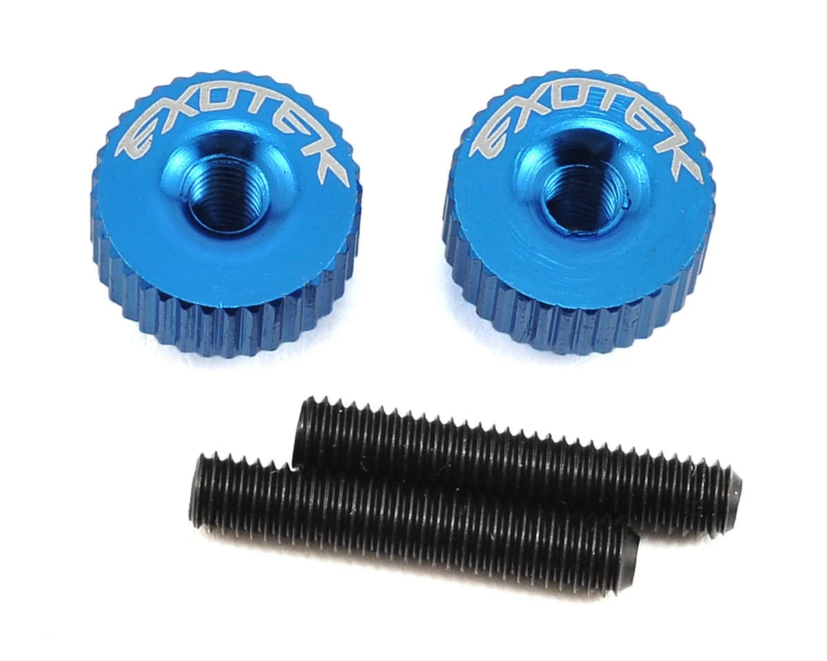 Exotek M3 Twist Nut (Medium Blue) - EXO1191MBL