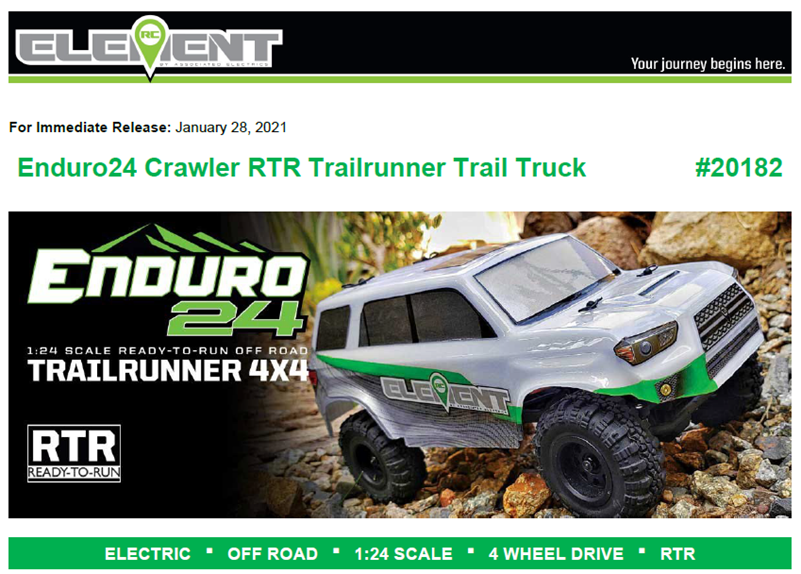 Enduro24 Mini Trailrunner Truck RTR
