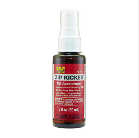 Zip-Kicker Spray CA Accelerator, 2 oz