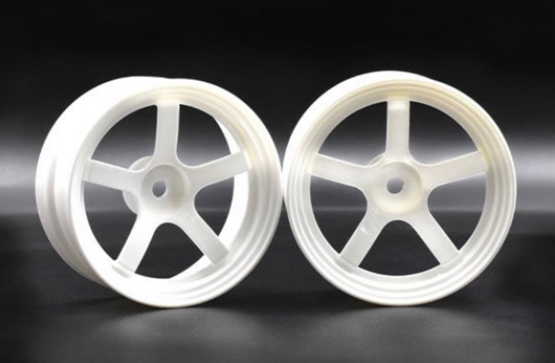 REVE D Drift Wheel DP5 (WHITE, Offset 6, 2pcs)(RW-DP5W6)