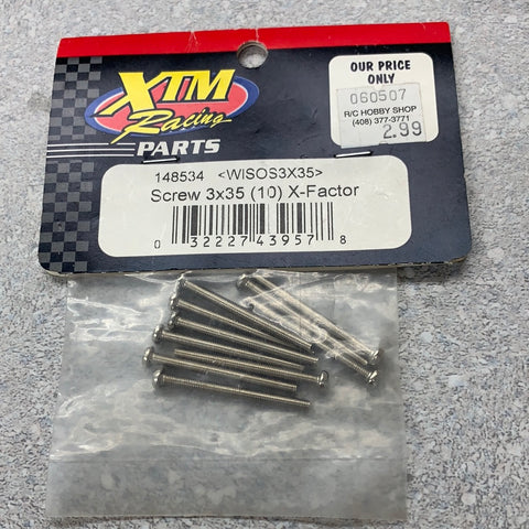 Screw 3x35 (XTM Racing) 148534