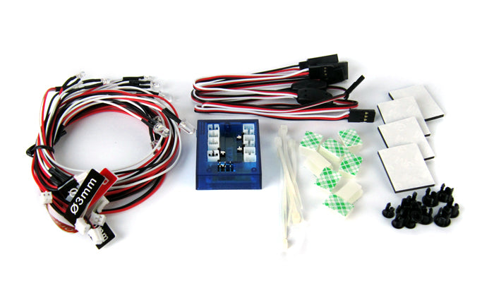 LED Lighting Kit for Cars and Trucks 1/10th Scale and Smaller - LEDKIT-C-1