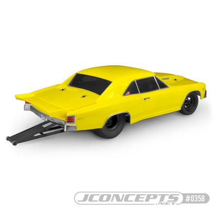 J Concepts - 1967 Chevy Chevelle Clear Body for 10.75" Wide SCT