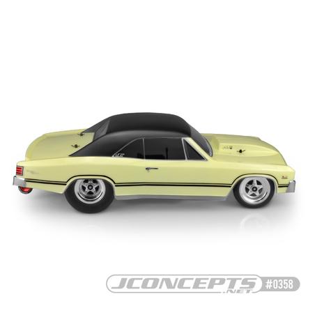 J Concepts - 1967 Chevy Chevelle Clear Body for 10.75" Wide SCT