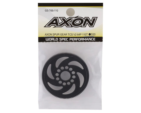 Axon TCS V2 64P Spur Gear (110T)- AXOGS-T6B-110