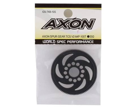 Axon TCS V2 64P Spur Gear (105T) - AXOGS-T6B-105