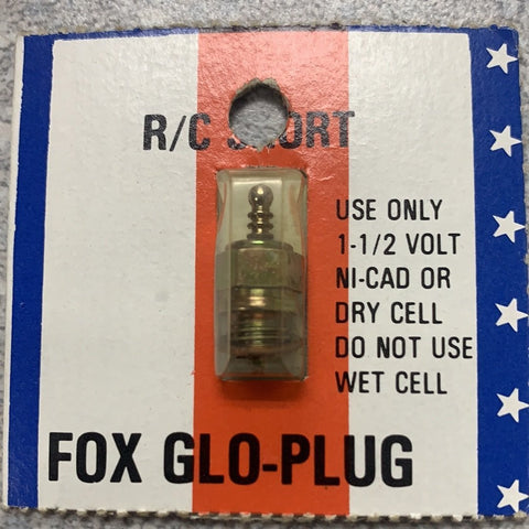 Vintage FOC GLO-PLUG R/C short DRY CELL