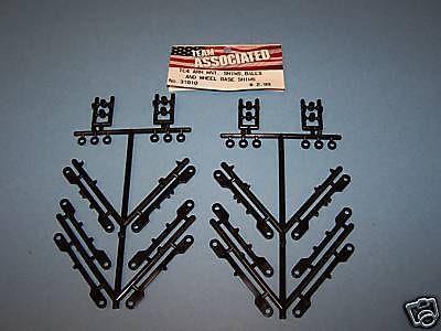 ASSOCIATED (TC4 TOURING CAR) ARM MOUNT SHIMS BALLS & WHEEL BASE #31010