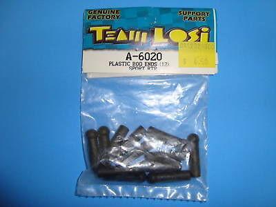 TEAM LOSI PLASTIC ROD ENDS  (12) FOR SPORT RTR #A-6020