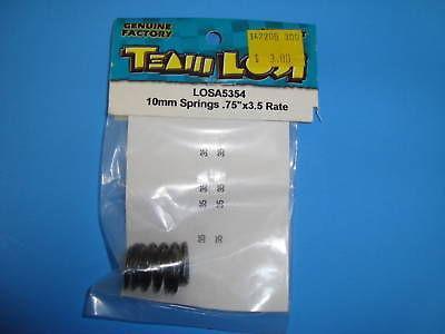 TEAM LOSI 10MM SPRINGS .75"X3.5 RATE #A-5354