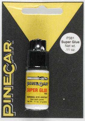 P381 Pinecar Super Glue .11 oz