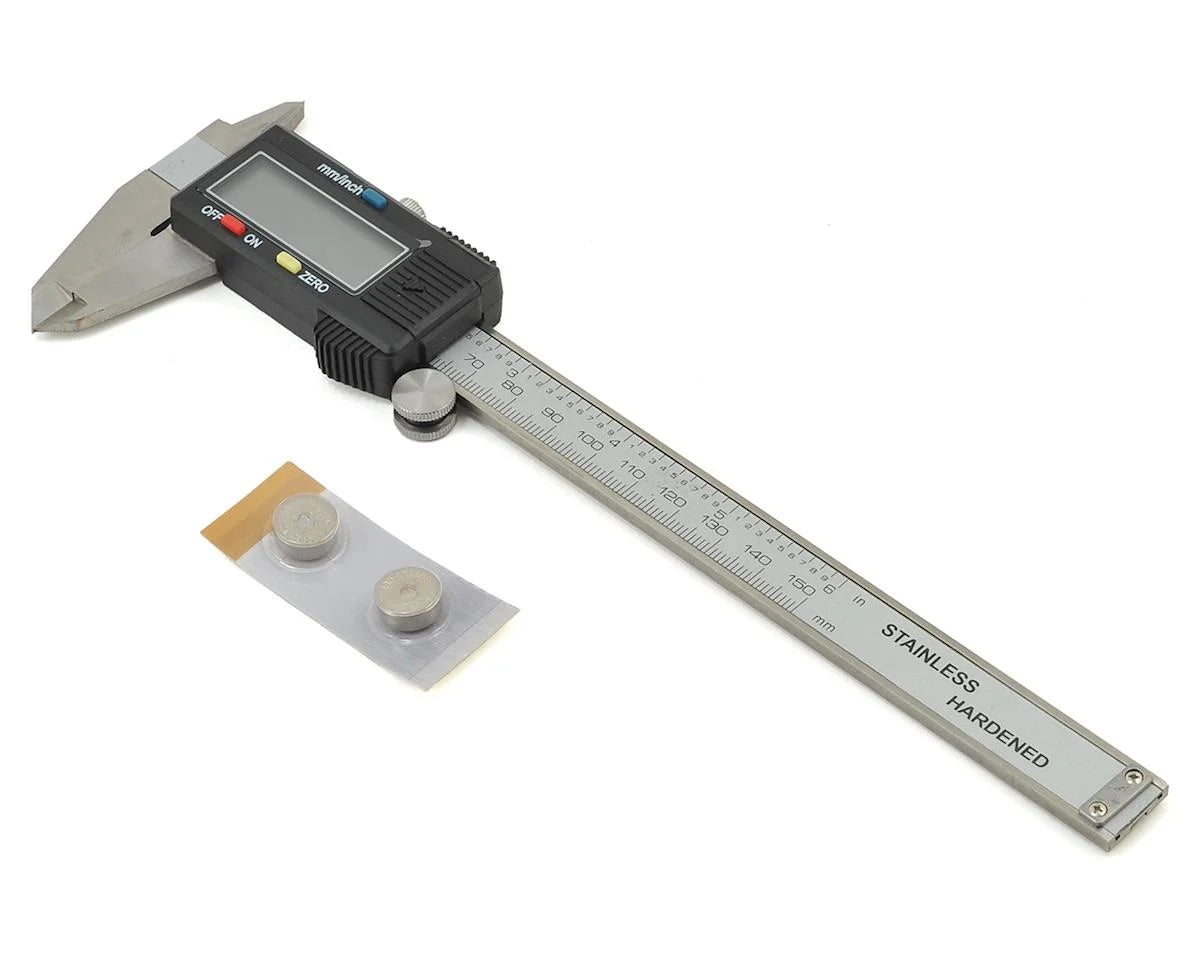 ProTek RC 6" Digital Caliper w/LCD Display & Hard Case - PTK-8290