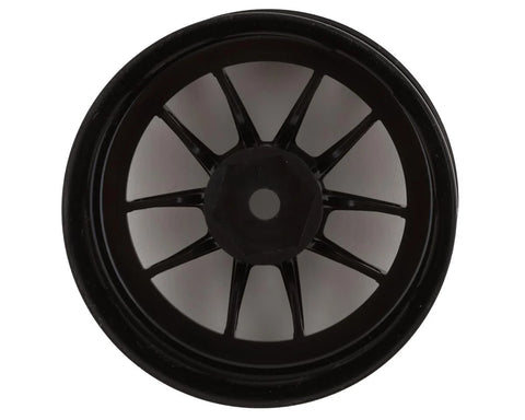 RC Art SSR Reiner Type 10S 5-Split Spoke Drift Wheels (Black) (2) (Deep Face 8mm Offset) w/12mm Hex - RCA-ART-WW-0308BK